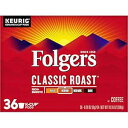 Folgers Keurig Classic Roast K-Cup、36 カラット、パッケージは変更される場合があります Folgers Keurig Classic Roast K-Cup, 36 ct, Pack May Vary