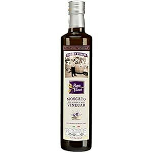 パパ・ヴィンス熟成バルサミコ酢：砂糖不使用、亜硫酸塩無添加、イタリアのシチリア島で栽培された新鮮..