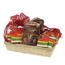 カラーグルメギフトバスケットでハッピーホリデー Green's Happy Holidays In Color Gourmet Gift Basket