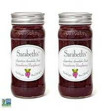 Sarabeth's Legendary Strawberry Raspberry Spreadable Fruit (18 oz Pack of 2)