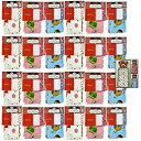 24 個セット - 36 インチ x 44 インチのタグ付き巨大ギフトバッグ - ピンク、ブルー、ホワイトを含む 3 つのクリスマステーマと色。 Black D...