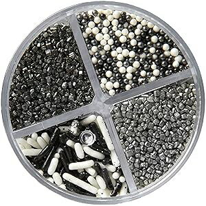 Wilton Pearlized+Sprinkles+3.8oz-Silver%2c+4+Cell Wilton Pearlized+Sprinkles+3.8oz-Silver%2c+4+Cell