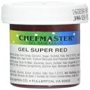 Kitchen Krafts シェフマスター 1 オンス ジェル フードカラー - スーパーレッド、レッド Kitchen Krafts Chefmaster 1 Oz Gel Food Color-Super Red, , red