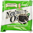 Newman's Own Organics クッキー O ミント クリーム、13 オンス Newman's Own Organics Cookie O Mint Creme, 13 oz