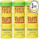 有毒廃棄物 危険なほど酸っぱいキャンディバレル 1.7 オンス - 3 個パック Toxic Waste Hazardously Sour Candy Barrel 1.7 Oz - Pack of 3