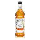Monin - 塩キャラメルシロップ、天然フレーバー、モカ、ラテ、スムージー、シェイク、カクテルに最適、非遺伝子組み換え、グルテンフリー (1 リットル) Mo...