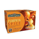 マーケット & メイン ワンカップ、パンプキン スパイス、キューリグ K カップ ブルワーに対応、12 個 Market & Main OneCup, Pumpkin Spice, Compatible with Keurig K-cup Brewers, 12 Count|詳細画像