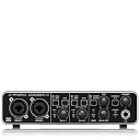 Behringer U-PHORIA UMC204HD Audiophile 2x4、24 ビット/192 kHz USB オーディオ/MIDI インターフェイス、Midas マイクプリアンプ付き Behringer U-PHORIA UMC204HD Audiophile 2x4, 24-Bit/192 kHz USB Audio/MIDI Interface with Midas Mic Prea