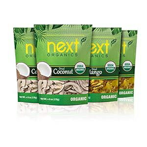 楽天GlomarketNext Organics ドライマンゴーとココナッツ 6 オンスバッグ （各 2 個、合計 4 バッグ） Next Organics Dried Mango and Coconut 6 oz Bag （2 of Each, 4 Total Bags）