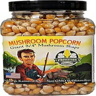 Mushroom Popcorn Kernels by Princeton Popcorn Farm Grown, Non GMO, Glu...