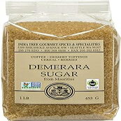 India Tree デメララ シュガー、1 ポンド (4 個パック) India Tree Demerara Sugar, 1 lb (Pack of 4)