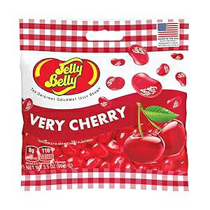 Jelly Belly Very Cherry Jelly Beans, 3.5 Ounce Grab and Go Bag - Koshe...