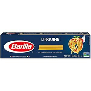 バリラ リングイネ パスタ、16 オンス (4 個パック) Barilla Linguine Pasta, 16 Ounce (Pack of 4)