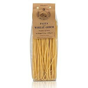 モレッリ 小麦胚芽入りスパゲッティ パスタ - イタリアから輸入したスパゲッティ麺 - 500g ANTICO PASTIFICIO MORELLI 1860 PASTA AL GERME DI Morelli Spaghetti Pasta with Wheat Germ - Spaghetti Noodles Imported from Italy - 500g