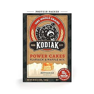 Kodiak Cakes Kodiak, Power Cakes Flapjack and Waffle Mix, 20 Ounce