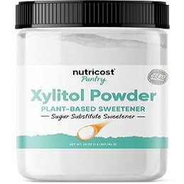 Nutricost Pure Xylitol Granulated Powder 2.5 Pounds - Granulated Cryst...
