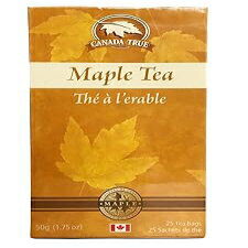 カナダ トゥルー メープル ティー 25 ティーバッグ、50 g (1.75 オンス)、カナダ産 Canada True Maple Tea 25 Tea Bags, 50g (1.75oz), Product of Canada
