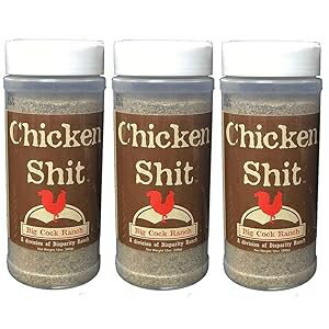 Shit Load Chicken Shit Poultry Seasoning from Big Cock Ranch 12 Ounce (Pack of 3)