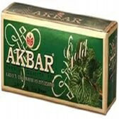 アクバル ゴールド グリーン ティー ペパーミント入り 1.5gx 25 ティーバッグ スリランカ Akbar Gold G..