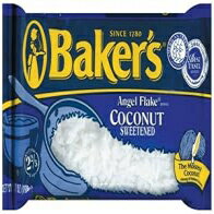 Baker's Angel Flake Coconut, 7-Ounce Bags (Pack of 5)