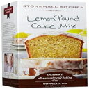 Stonewall Kitchen レモンパウンドケーキミックス、19オンス Stonewall Kitchen Lemon Pound Cake Mix, 1...