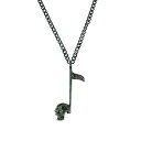 Forziani TOMAHAWK スカル アックス ペンダント ネックレス メンズ - 米国製 - 特殊なアンティーク仕上げの高品質ステンレススチール - 無...