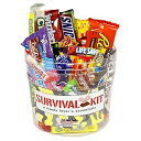 All City Candy の究極のサバイバル キット ギフト バケット All City Candy's Ultimate Survival Kit Gif...