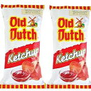 カナディアン オールド ダッチ ポテトチップス、ケチャップ、L ファミリーサイズ - 2 パック Layz Canadian Old Dutch Potato Chips, Ketchup, Large Family size - 2-Pack