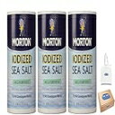 Morton Salt ヨウ素添加海塩、26 オンス、3 パック Morton Salt Iodized Sea Salt, 26 oz, 3 pk