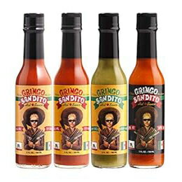 グリンゴ バンディート OG ホットソース バラエティパック、5 オンス (4 パック) Gringo Bandito O.G. Hot Sauce Variety Pack, 5 oz (4 Pack)