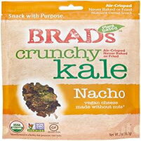 楽天GlomarketBrad's 植物ベース、USDA オーガニック、グルテンフリー、カリカリケールチップス、ナチョ、2 オンス （4 個入） （パッケージは異なる場合があります） Brad's Plant Based, USDA Organic, Gluten Free, Crunchy Kale Chips, Nacho, 2 Ounce （4