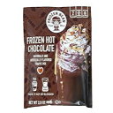 フローズン ビーン フローズン ホット チョコレート フラッペ & ミルクシェイク ミックス、5 パック、10 食分 Frozen Bean Frozen Hot Chocolate Frappe & Milkshake Mix, 5 Packets, 10 Servings