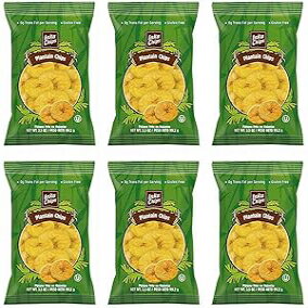 Inka Crops オリジナル プランテン チップス 4 オンス - 6 パック Inka Crops Original Plantain Chips 4 oz - 6 Pack