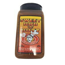 Pilleteri's オリジナル スイート ラブ 'A' バット シーズニング、12 オンス ボトル Pilleteri's Seasonings Pilleteri's Original Sweet Rub 'A' Butt Seasoning, 12 oz. Bottle