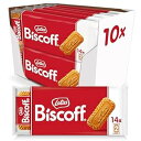 Lotus Biscoff Cookies, Caramelized Biscuit Cookies, 280 Cookies (10 Sleeves of 14 Two-Packs) Vegan, 7.65 Ounce (Pack of 10)(4)
