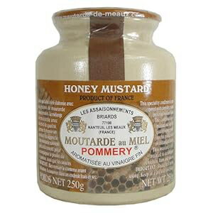 Pommery Honey Mustard from Meaux in Stone Jar 250 gr Pommery Honey Mustard from Meaux in Stone Jar 250 gr