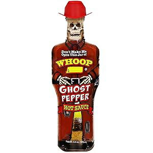 WHOOP ASS Pepper, Cowboy Premium Ghost Pepper Hot Sauce Try if you dare! Perfect Gourmet Gift for the Hot Sauce Fan