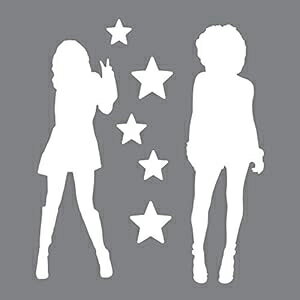 アンディ スキナー ミックスメディア ステンシル & マスク セット 6インチ x 6 インチ - ヒッピーシック DecoArt Andy Skinner Mixed Media Stencil & Mask Set 6