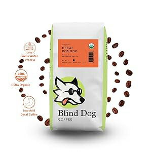 Blind Dog Coffee Roaster Blind Dog Coffee - 12 Oz Whole Bean Decaf Coffee - Low Acid Medium Roas..