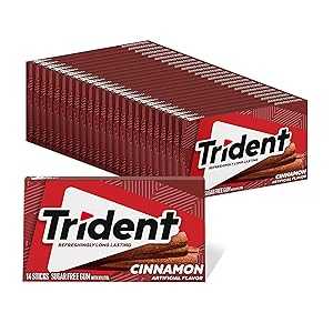 楽天Glomarketトライデント シナモンシュガーフリーガム、14個入り24パック（合計336個） Trident Cinnamon Sugar Free Gum, 24 Packs of 14 Pieces （336 Total Pieces）