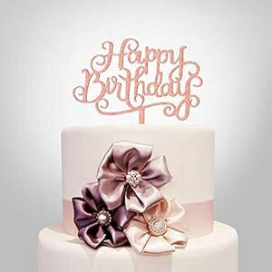 Happy Birthday ケーキトッパー、ローズゴールドアクリル、カリグラフィーキラキラケーキデコレーションサインパーティーバナー JulyLab Happy Birthday Cake Topper, Rose Gold Acrylic, Calligraphy Bling Cake Decoration Sign Party Banner Happy Birthday ケーキトッパー、ローズゴールドアクリル、カリグラフィーキラキラケーキデコレーションサインパーティーバナー JulyLab Happy Birthday Cake Topper, Rose Gold Acrylic, Calligraphy Bling Cake Decoration Sign Party Banner