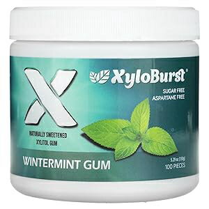 XyloBurst Gum Xylitol Chewing Gum Sugar Free, Gluten Free, Keto Friend...