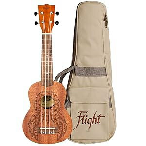 Flight, 4-String Natural Series Ukulele, Dreamcatcher, Soprano (NUS350...