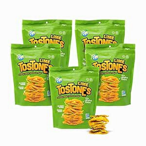 Prime Planet TOSTONES, Green Plantains, Re-Sealable Bag, Crunchy chips...