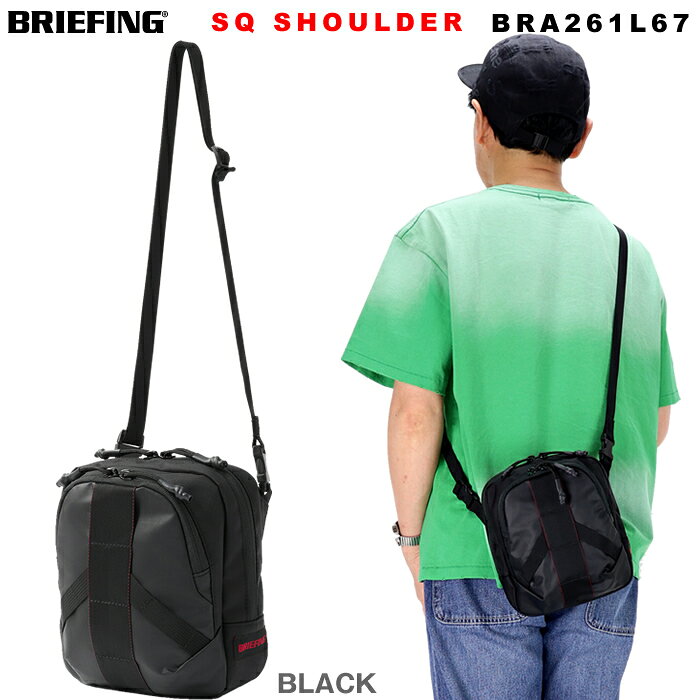 ブリーフィング BRIEFING SQ SHOULDER BRA261L67 メンズ レディース ショルダーバッグ 2026年7月発売