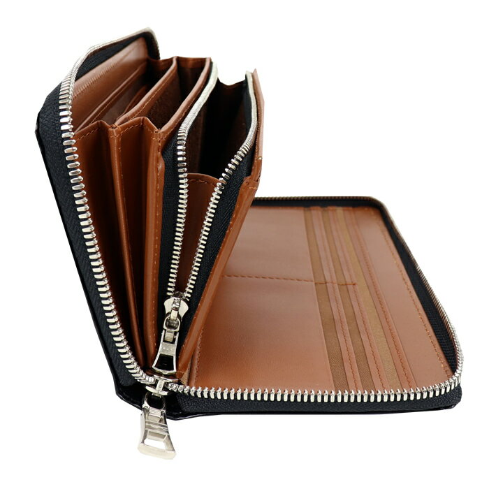 マスターピース master-piece Notch 牛革 レザー ラウンドファスナー式長財布 223050 メンズ newブランドロゴ