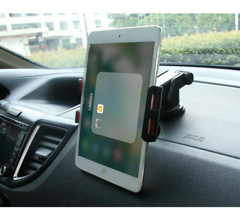 【送料無料】送料無料 車用タブレットホルダー 車用スマホホルダー カー用品 車載 スマホスタンド 携帯ホルダー タブレットスタンド 吸盤 フロントガラス ダッシュボード 伸縮 360°回転 270°調節 iPhone iPad 簡単取り付け シンプル 便利 カーアクセサリー