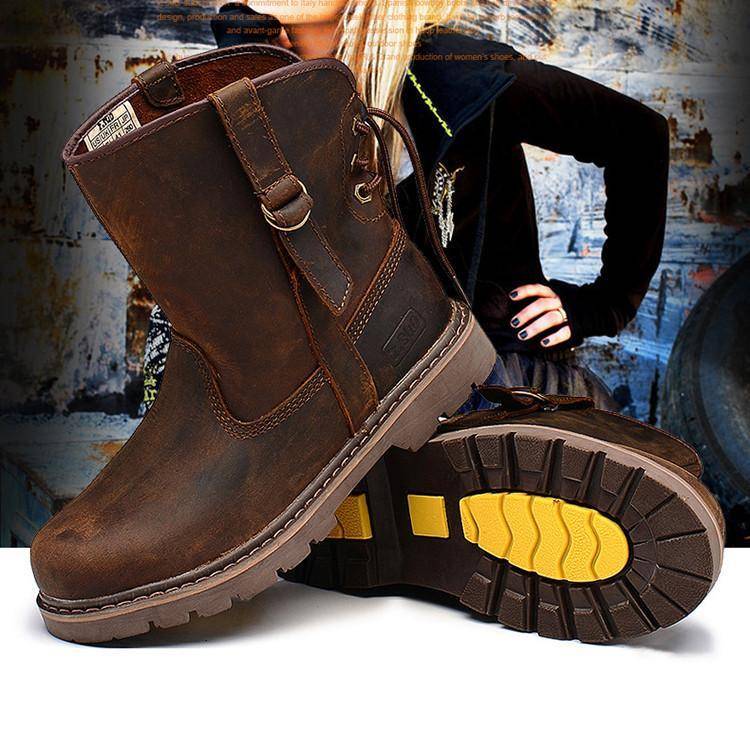 牛革　バイクブーツ　メンズ　本革　ブーツ メンズ ブーツ ミリタリーブーツ エンジニアブーツ ワークブーツ　ツーリングシューズ ライディングブーツ