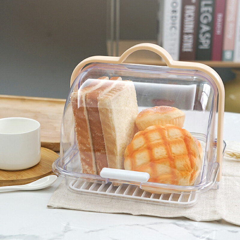 【送料無料】 ブレッドケース ブレッドボックス 透明 パン保存ケース 蓋付き フルーツバスケット キッチン収納 常温保鮮ボックス 小物入れ