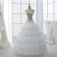 いつもと同じドレスが豪華にボリュームUPする 白 ロングパニエ 用 パニエ 4本ワイヤー入り 5段 チュール インナー ロング用 ペチコート ロング丈 ブライダル ステージ衣装 ステージ ホワイトad013c0c0d4